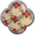 Пасхальное яйцо (в сеточку)