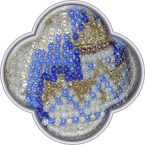 Пасхальное яйцо (с церковью)