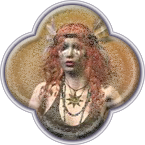 Аватарка девушки воина