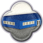 Схема-иллюстрация ангара в 3D