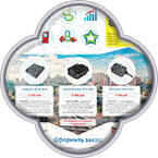 Лендинг к сайту visionworld